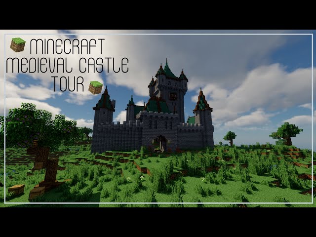 Minecraft Medieval Castle Showcase