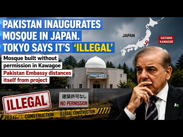 Japan ने Pakistan की Mosque को बताया ILLEGAL! क्यों मचा बवाल? Tokyo Says 'Illegal'! | The Geo Thread