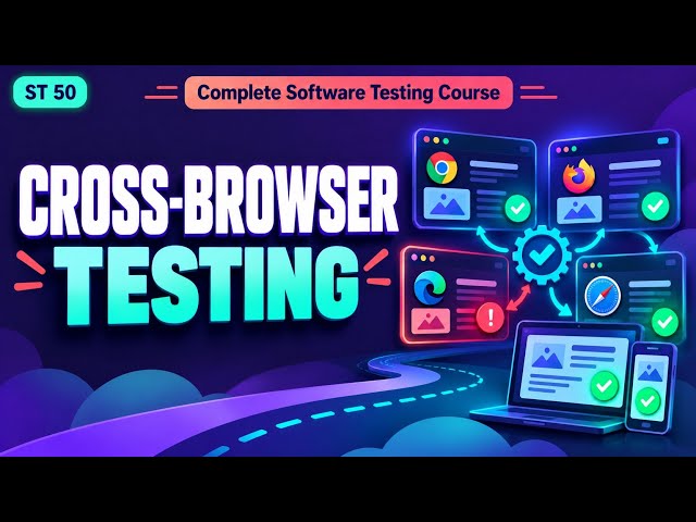 ST 50 | Cross-Browser Testing | Software Testing Course | Uplatz