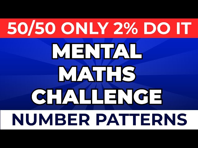 Ultimate Number Patterns Quiz 2025 | Test Your Brain with 50 Tricky Math Sequences