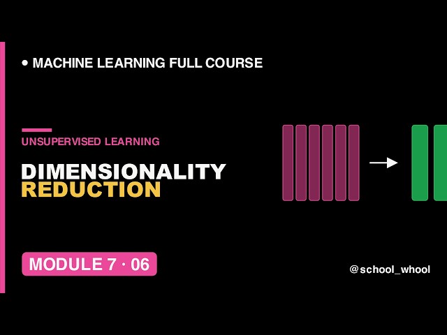 M7L6: Dimensionality Reduction The Curse of Dimensionality | Machine Learning free course #ai