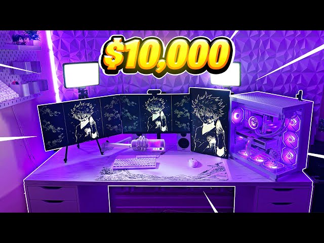 I Built My Dream Gaming Setup! ($10,000 Setup Tour)