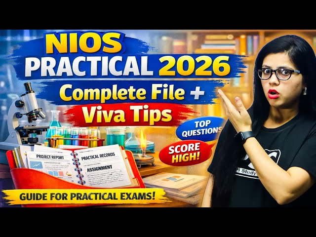 NIOS Practical 2026 Full Guide | Complete File + Viva Tips | #NIOS #PISTUDYCIRCLE