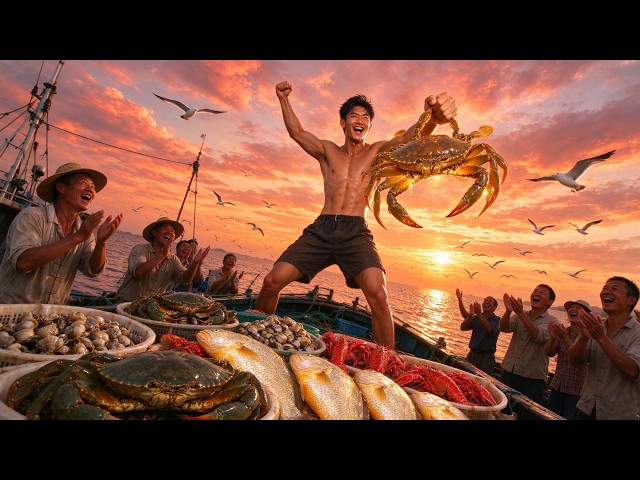 From laughingstock to seafood king: he crushed greedy dealers and fed the village!