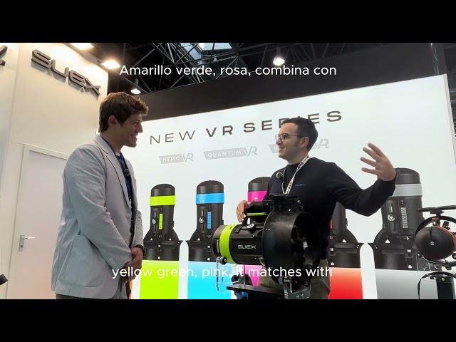 Exploring SUEX Diving Scooters at BOOT 2025. Full interview with Simone Sacca! DIVING REALITY