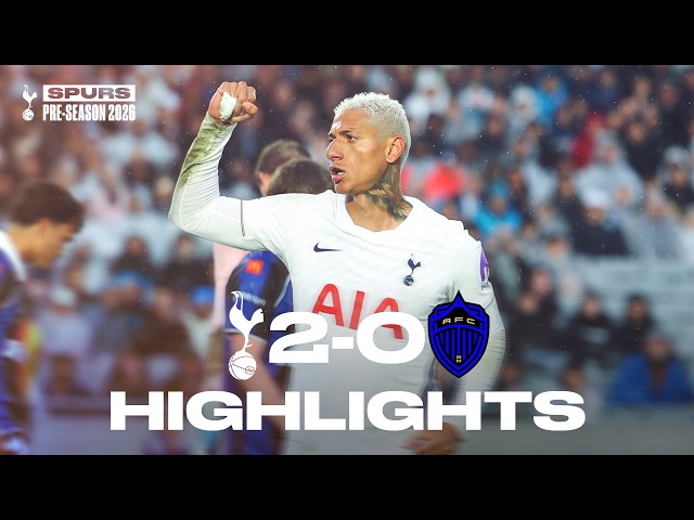 Richarlison & Scarlett on target | Spurs 2-0 Auckland | Pre-Season Highlights