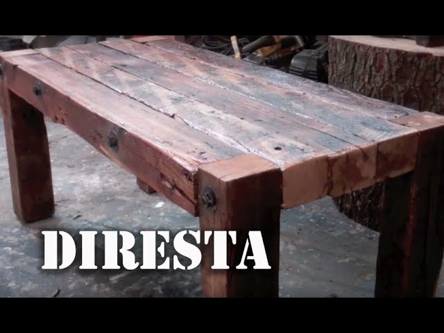 ✔ DiResta Reclaimed Wood Table