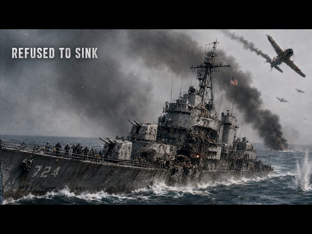 Six Kamikazes Hit USS Laffey — It Still Refused to Sink