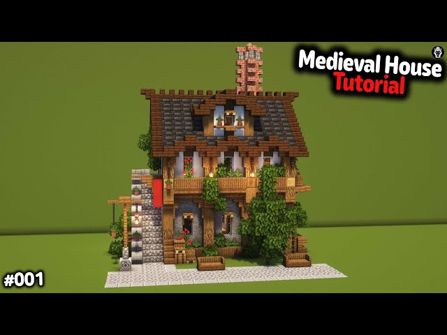 Minecraft Medieval House Tutorial