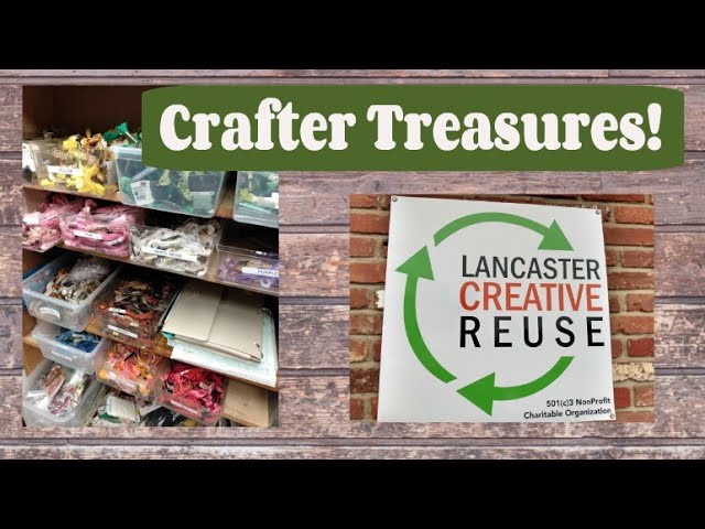My FAVORITE thrift store!  Lancaster Creative ReUse in Lancaster, PA.