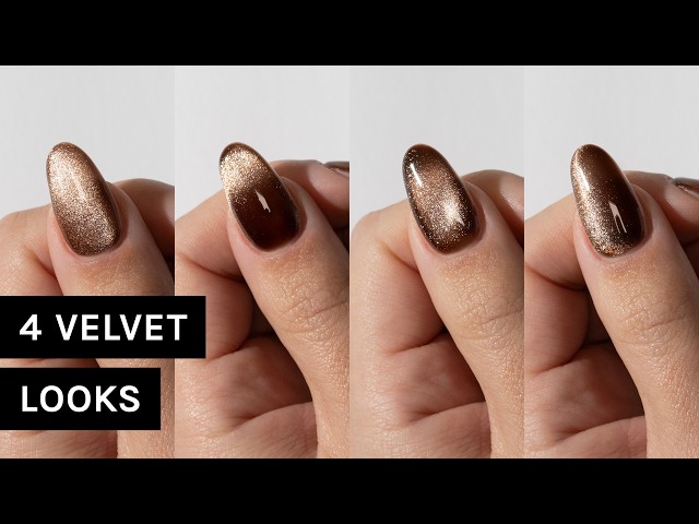 4 Velvet Nail Effects—From Full Activation to French, Orb, and Side Glow