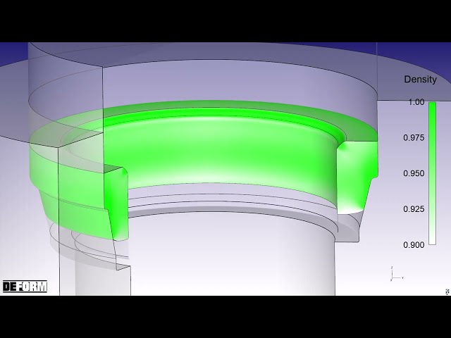 Powder Metal Forging Simulation