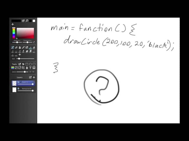 1.2 introduction to javascript: spots on canvas lesson 2