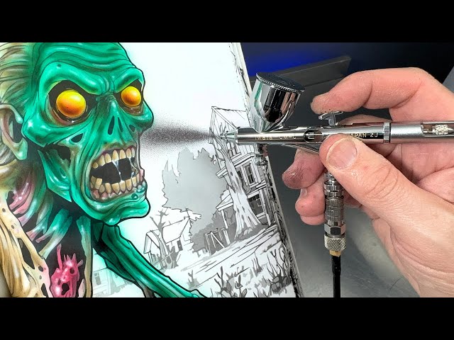 How Colouring Books Can Help Your Airbrushing ?