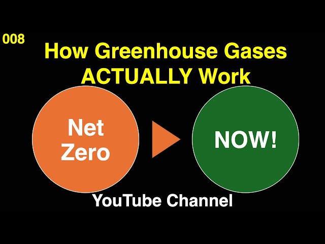 Net Zero NOW! 008 How Greenhouse Gases ACTUALLY Work