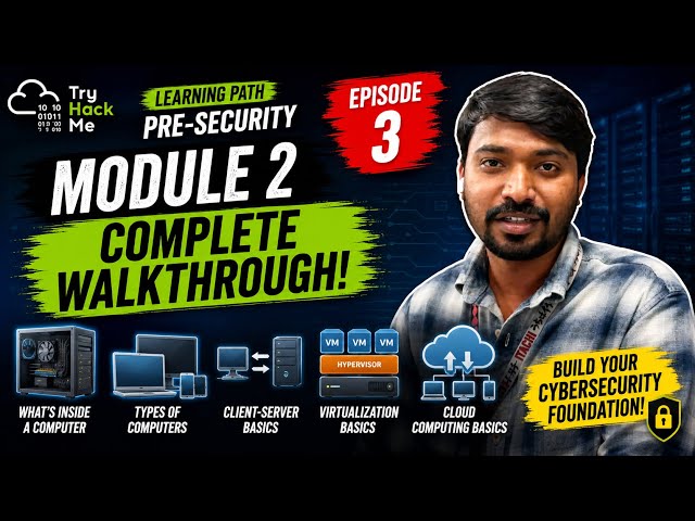Computer basics for Cybersecurity 