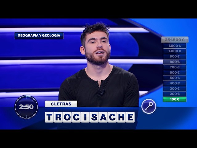 R. Final: Manolo juega por 251.500€ en 'Geografía y geología' | #CIFRASYLETRAS