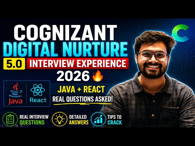 Cognizant | Digital Nurture Interview Experience 2026 | Java + React | Real Questions