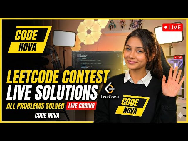 LeetCode Biweekly Contest 172 | Full Problem Solving & Optimized Solutions #codenova #livecoding