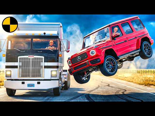 Drivers Fall Asleep at the Wheel #1 | BeamNG Drive Cinematic Movie