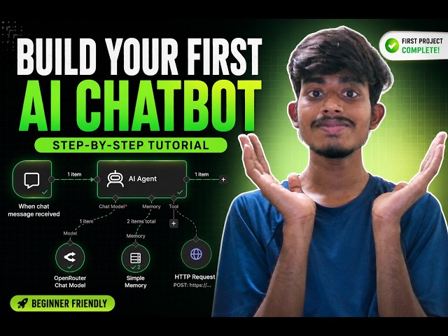 How to Build Your First AI Agent in n8n | Step-by-Step Guide
