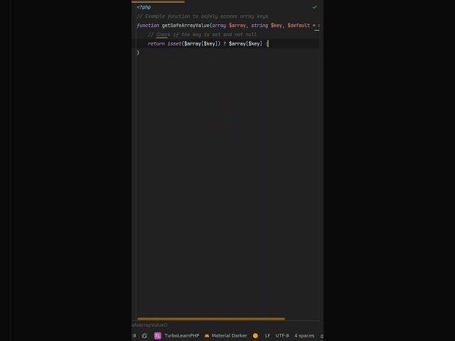 How to avoid errors when accessing array keys in php? unlock #hidden #php #magic handling array key
