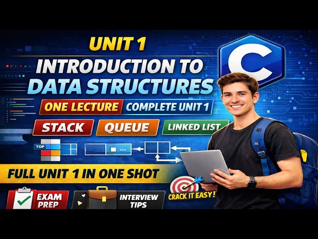 Unit 1 Data Structure Using C | One Shot Complete | Diploma Students