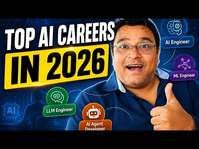 Top AI Careers in 2026 | Which AI Job Role Should You Choose?