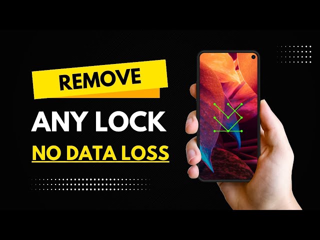 How To Unlock Android Pattern Lock Without Losing Data 2024 @TheTech104