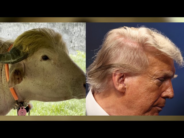 Viral Albino Buffalo With Trump-like Hair Spared From Ritual Sacrifice