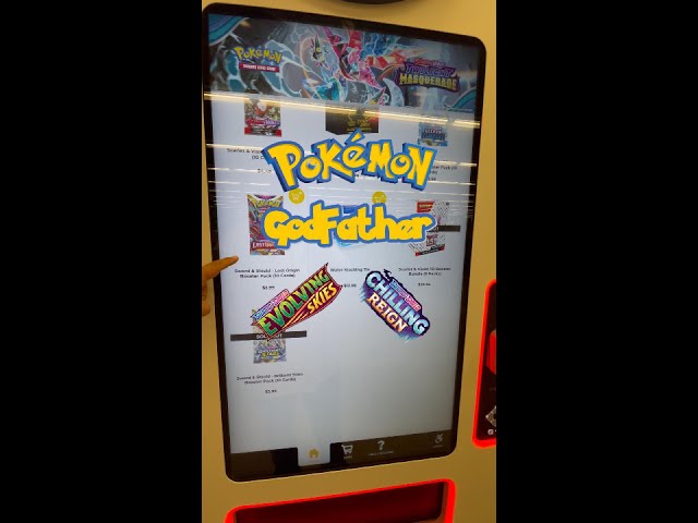 Hidden Treasures Revealed in Pokemon Kiosk