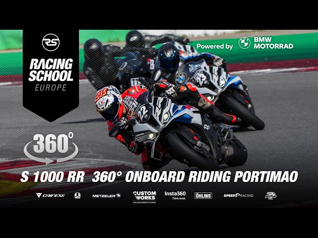 BMW Motorrad S 1000 RR 360° view onboard Portimao - Autódromo Internacional do Algarve