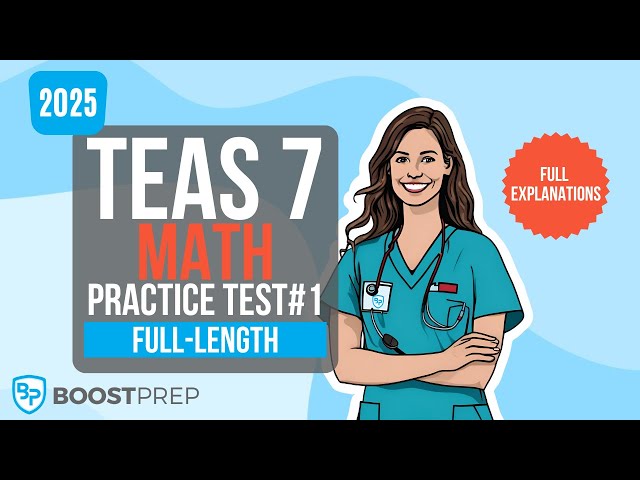 TEAS Math Practice Test [TEAS 7 2025] | How many can you get right?