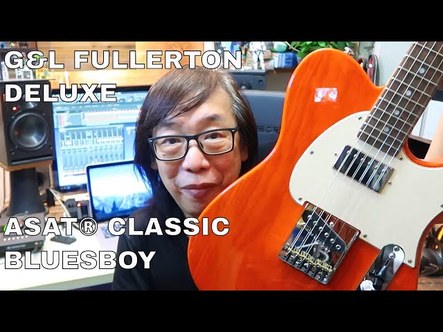 The G&L FULLERTON DELUXE ASAT® CLASSIC BLUESBOY