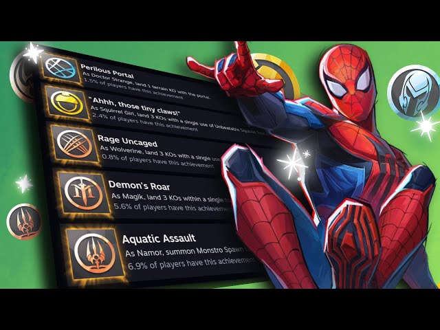 I UNLOCKED All Marvel Rivals Steam ACHIEVEMENTS to PROVE I'm the Greatest GAMER of all time...
