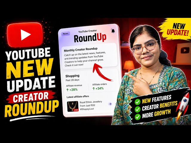 YouTube Creator Roundup Update 2026 | Growing Your Channel Just Got Easier 📈