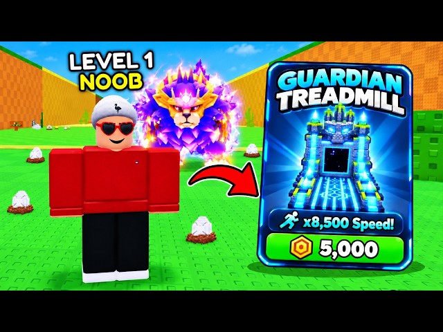 STARTING OVER with the NEW MAX TREADMILL in Steal an Egg!
