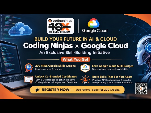 Coding Ninja x Google Cloud BVDU DMS