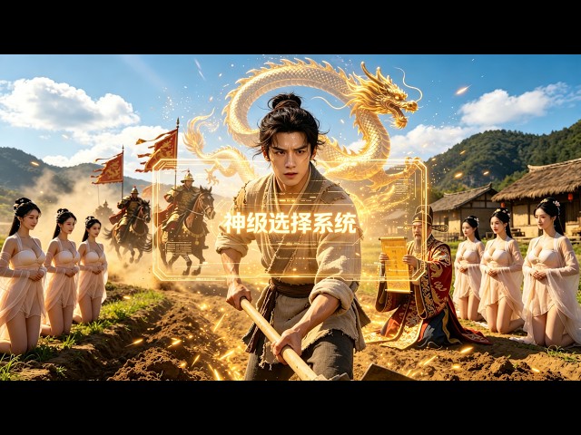 Poor guy transmigrates to primitive tribe Binds choice system Becomes chieftain #shortdrama