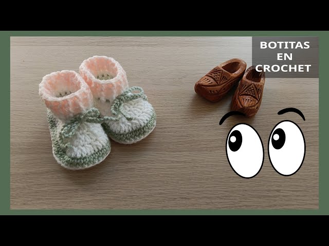 "No Creerás lo Fácil que es Tejer Estas Botitas de Bebé a Crochet"