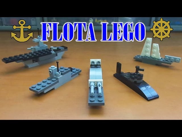 Mini barcos de guerra Lego (Mr :P)