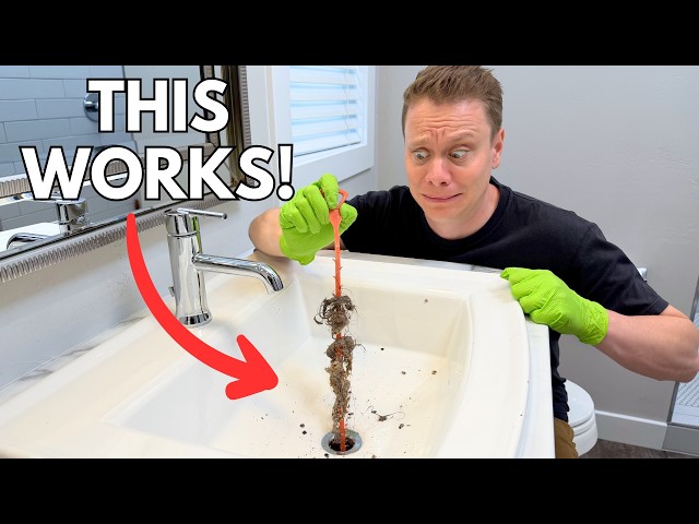 The Best Way to Unclog Your Sink!
