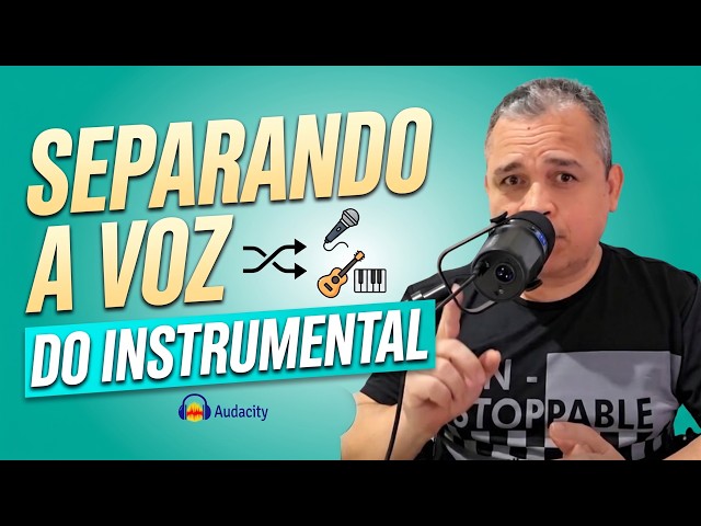 Edição de áudio: Como separar voz de música como um PROFISSIONAL
