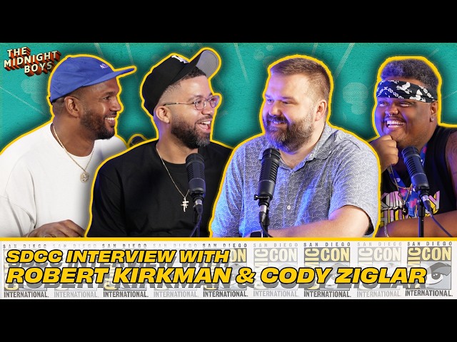 Robert Kirkman and Cody Ziglar at Comic-Con 2026 | The Midnight Boys