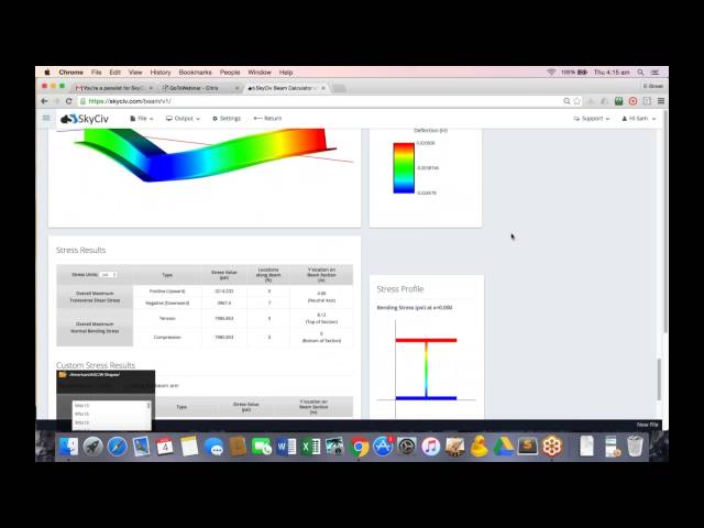 SkyCiv, New Cloud Based Structural Analysis Software