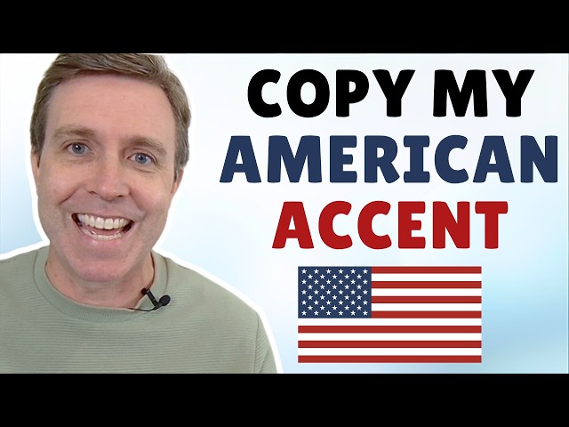 COPY MY AMERICAN ACCENT! 🇺🇸 (How to 100% Improve Your Speaking Fluency)