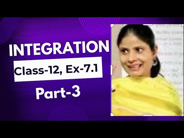 Integration#concept#Part-3#chapter-7#Ex-7.1class12#Question#Solutions#Mathematics Professional