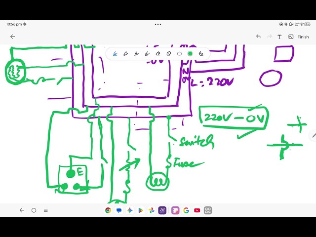 Class 10 ICSE PHYSICS, RING SYSTEM OF WIRING, CONNECT A BULB, FAN, SOCKET AND HEATER, ICSE 2027