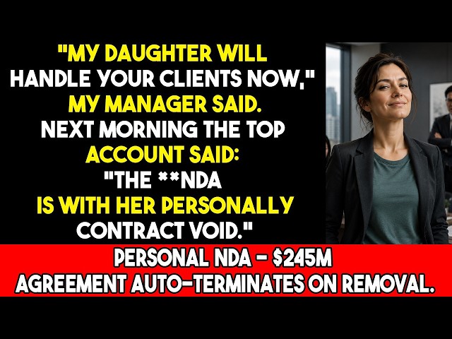 Everyone Thought She Didn't Matter—Then the $245M Deal Collapsed Overnight