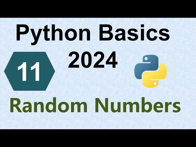 Class-11 || Python Random Module explained: Random numbers & Coin toss experiment